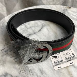 Mens Gucci Belt interlocking G